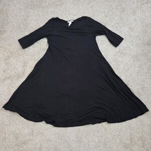 DANIEL ROBERT 3/4 Sleeve DRESS‎ Size L With Pockets